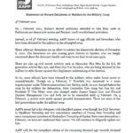 Statement on Recent Detainees in Relation to the Military Coup